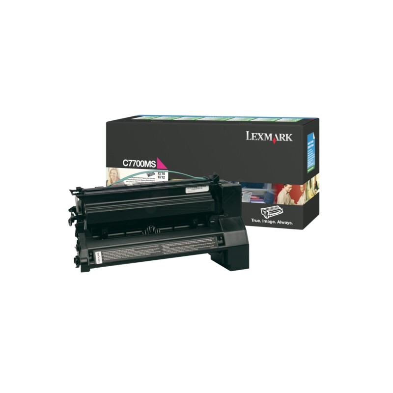 Lexmark Original Toner cartridge magenta return program (C7700MS) Lexmark Original Toner cartridge magenta return program (C7700MS)