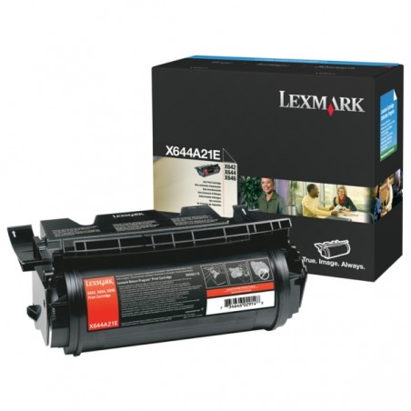 Lexmark Original Toner cartridge black (X644A21E)