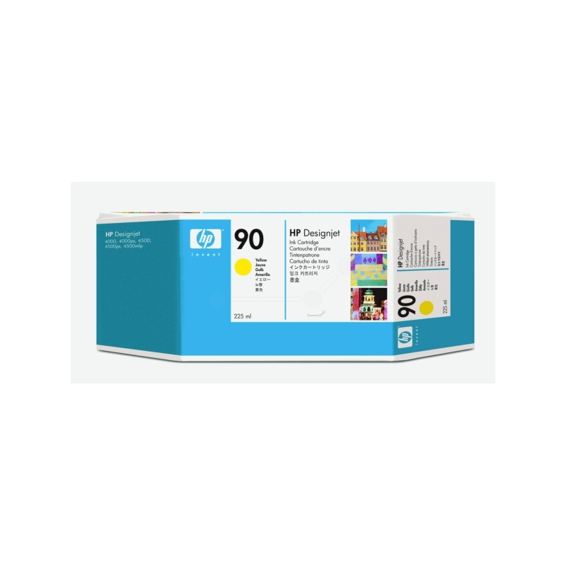 HP (90) Original Ink cartridge yellow (C5064A) HP (90) Original Ink cartridge yellow (C5064A)