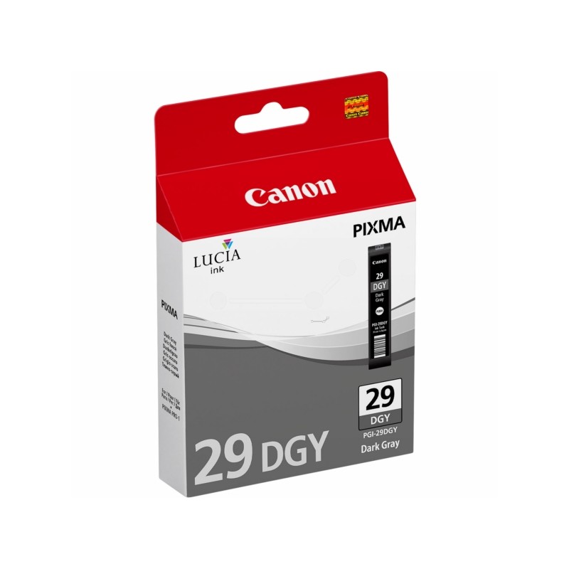 Canon (PGI-29 DGY) Original Ink cartridge gray dark (4870B001) Canon (PGI-29 DGY) Original Ink cartridge gray dark (4870B001)
