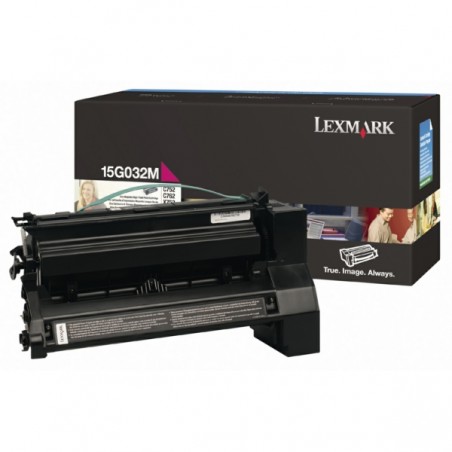 Lexmark Original Toner cartridge magenta (15G032M)