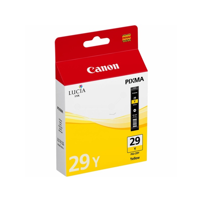Canon (PGI-29 Y) Original Ink cartridge yellow (4875B001) Canon (PGI-29 Y) Original Ink cartridge yellow (4875B001)