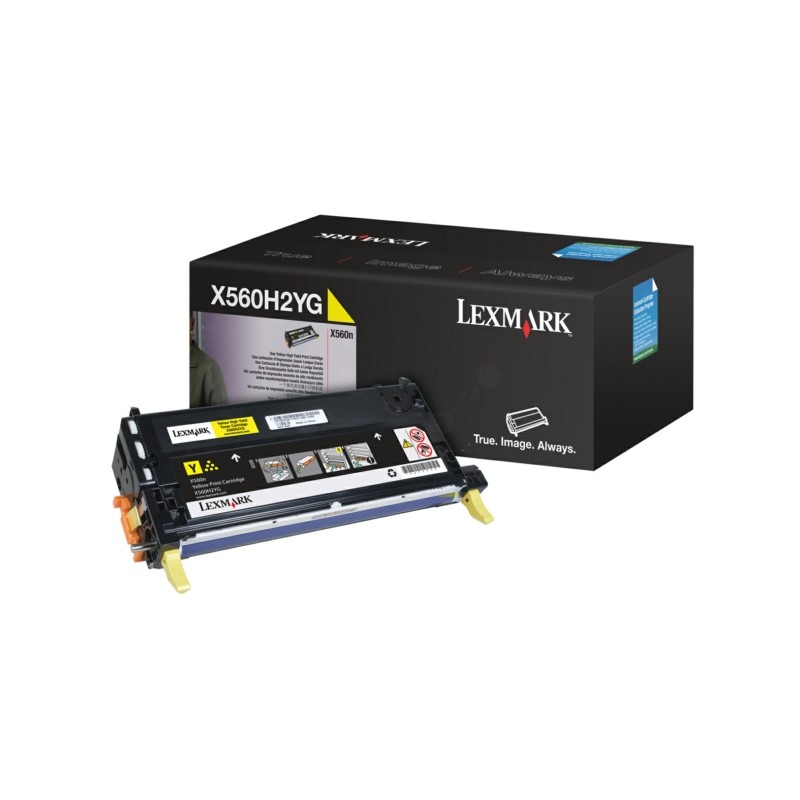 Lexmark Original Toner cartridge yellow (X560H2YG) Lexmark Original Toner cartridge yellow (X560H2YG)