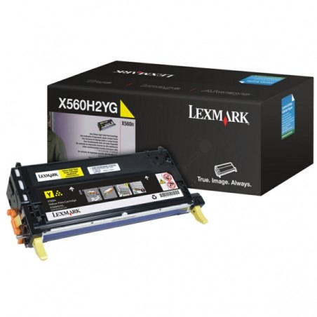 Lexmark Original Toner cartridge yellow (X560H2YG)