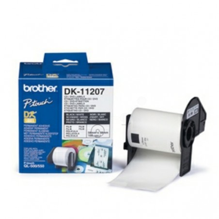 Brother Original DirectLabel Etikettes CD/DVD (DK-11207)
