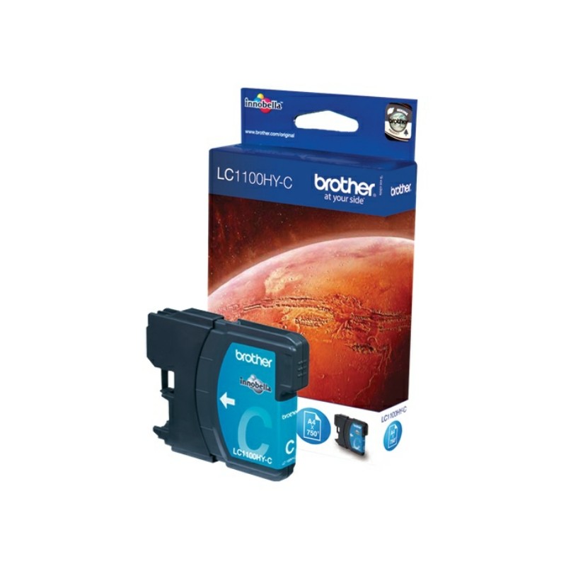 Brother Original Ink cartridge cyan high-capacity (LC-1100HYC) Brother Original Ink cartridge cyan high-capacity (LC-1100HYC)