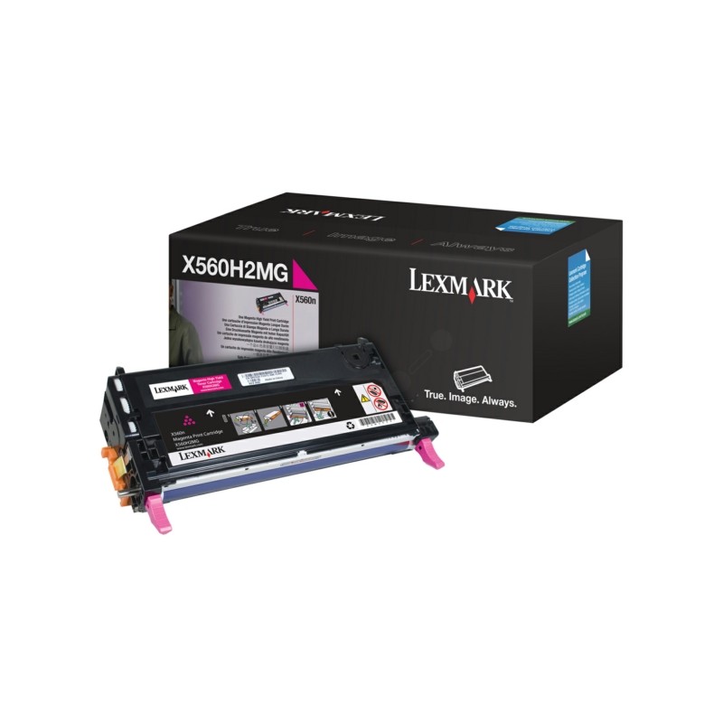 Lexmark Original Toner cartridge magenta (X560H2MG) Lexmark Original Toner cartridge magenta (X560H2MG)
