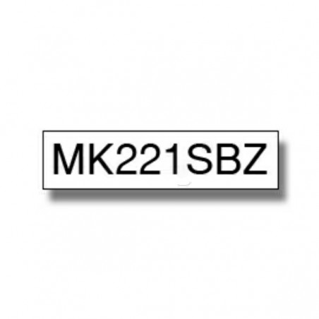 Brother Original DirectLabel black on white (MK-221SBZ)