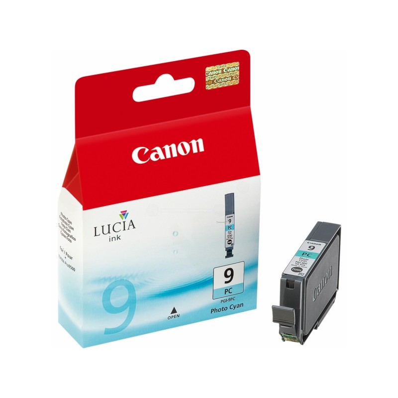 Canon (PGI-9 PC) Original Ink cartridge bright cyan (1038B001) Canon (PGI-9 PC) Original Ink cartridge bright cyan (1038B001)