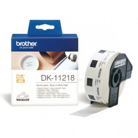 Brother Original DirectLabel Etikettes round (DK-11218)