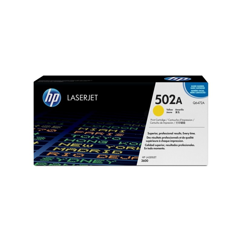 HP (502A) Original Toner cartridge yellow (Q6472A) HP (502A) Original Toner cartridge yellow (Q6472A)
