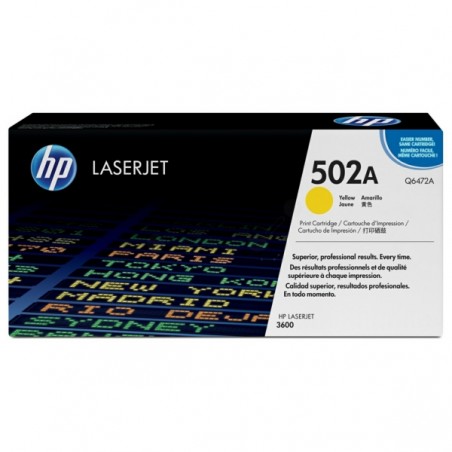 HP  (502A) Original Toner cartridge yellow (Q6472A)
