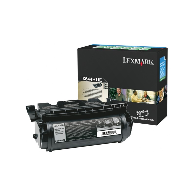 Lexmark Original Toner cartridge black return program (X644H11E) Lexmark Original Toner cartridge black return program (X644H11E)