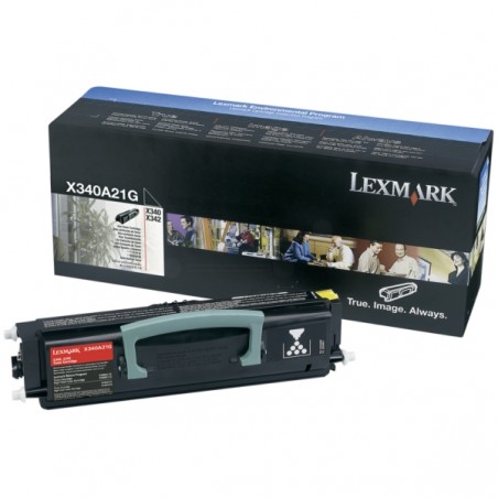 Lexmark Original Toner black (X340A21G)