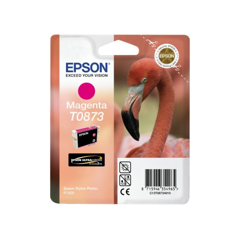Epson (T0873) Original Ink cartridge magenta (C13T08734010) Epson (T0873) Original Ink cartridge magenta (C13T08734010)