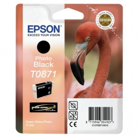 Epson  (T0871) Original Ink cartridge foto black (C13T08714010)