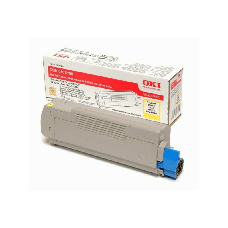 OKI Original Toner yellow (43324421) OKI Original Toner yellow (43324421)