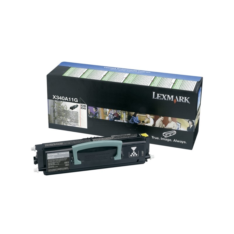 Lexmark Original Toner black return program (X340A11G) Lexmark Original Toner black return program (X340A11G)