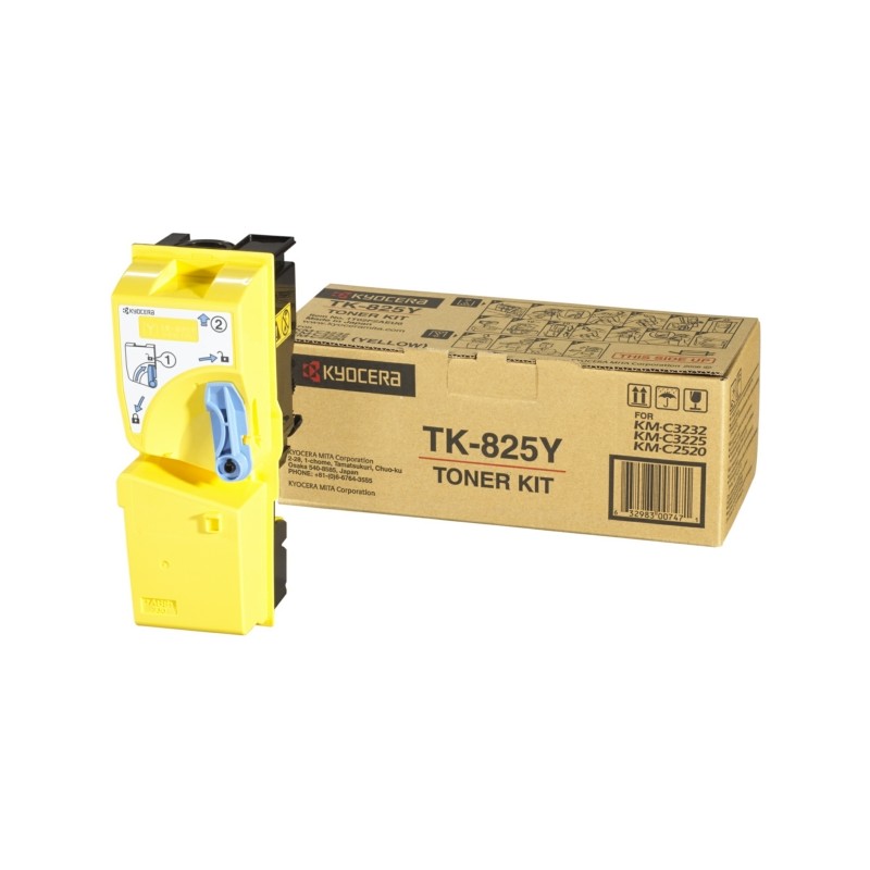 Kyocera (TK-825 Y) Original Toner yellow (1T02FZAEU0) Kyocera (TK-825 Y) Original Toner yellow (1T02FZAEU0)
