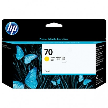HP  (70) Original Ink cartridge yellow (C9454A)