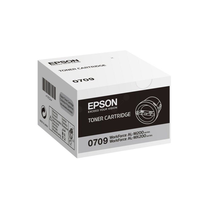 Epson (0709) Original Toner cartridge black (C13S050709) Epson (0709) Original Toner cartridge black (C13S050709)