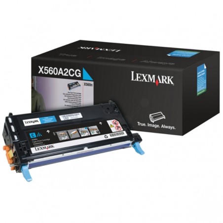 Lexmark Original Toner cartridge cyan (X560A2CG)