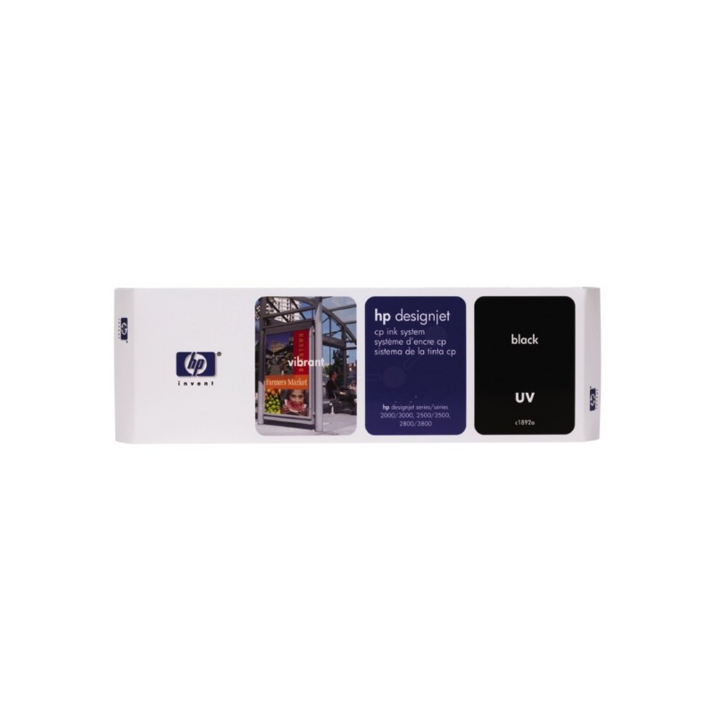 HP (92) Original Printhead cartridge black, UV- Ink (C1892A) HP (92) Original Printhead cartridge black, UV- Ink (C1892A)