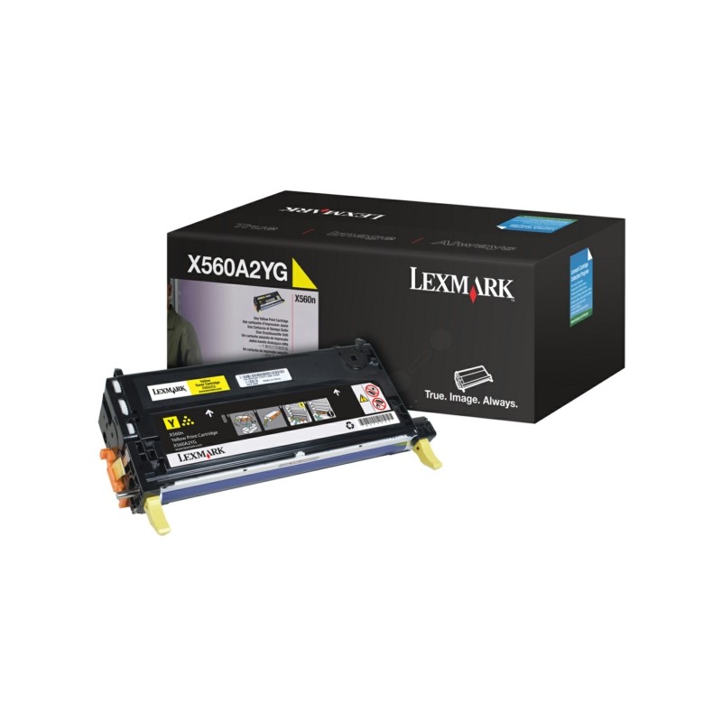 Lexmark Original Toner cartridge yellow (X560A2YG) Lexmark Original Toner cartridge yellow (X560A2YG)