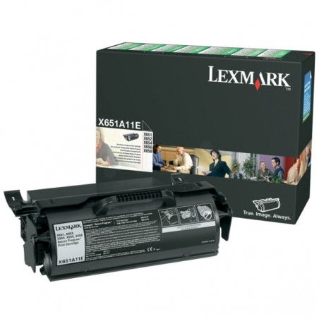 Lexmark Original Toner cartridge black return program (X651A11E)