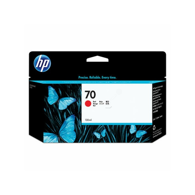 HP (70) Original Ink cartridge red (C9456A) HP (70) Original Ink cartridge red (C9456A)
