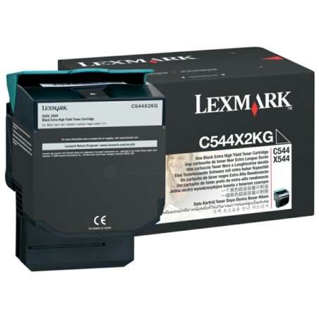 Lexmark Original Toner black (C544X2KG)