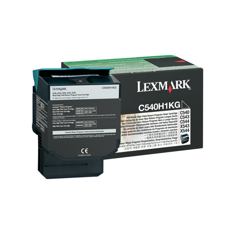 Lexmark Original Toner black return program (C540H1KG) Lexmark Original Toner black return program (C540H1KG)