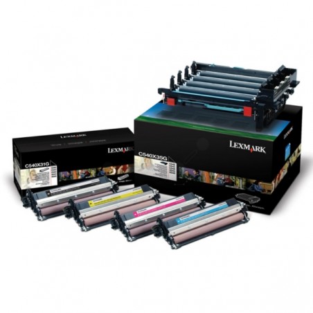 Lexmark Original Drum kit multi pack Bk,C,M,Y (C540X74G)