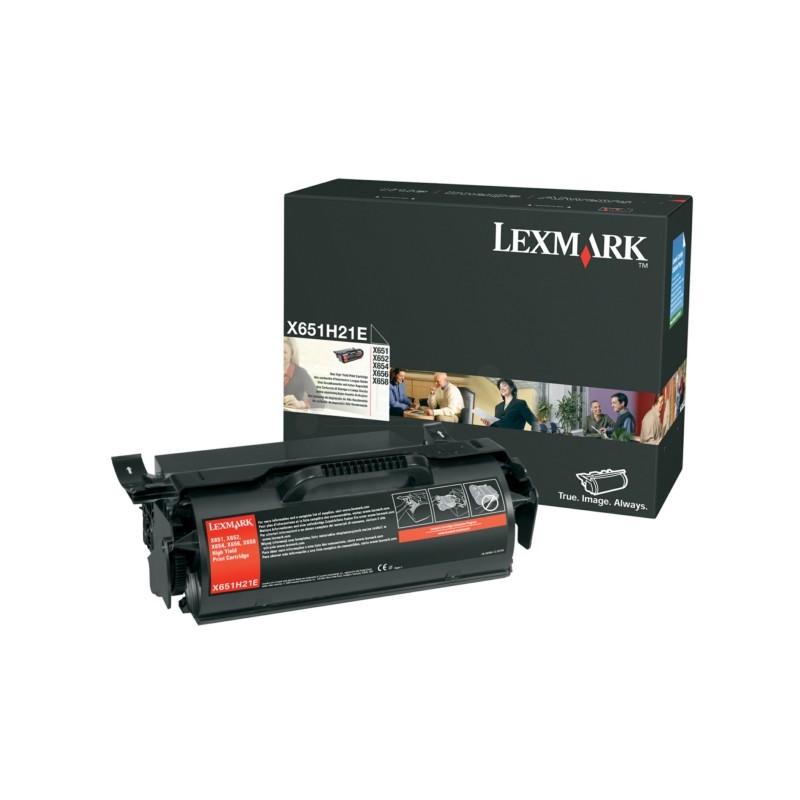 Lexmark Original Toner cartridge black (X651H21E) Lexmark Original Toner cartridge black (X651H21E)
