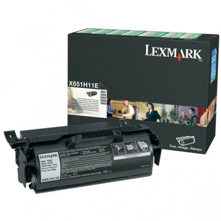 Lexmark Original Toner cartridge black (X651A21E)