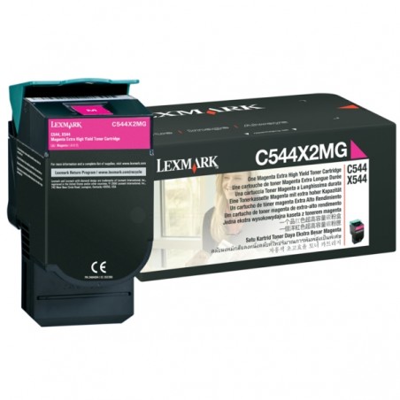 Lexmark Original Toner magenta (C544X2MG)