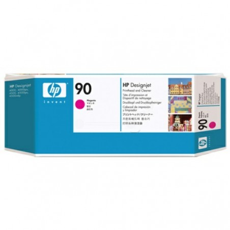 HP  (90) Original Printhead magenta + Printhead cleaner (C5056A)