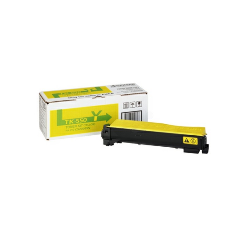 Kyocera (TK-550 Y) Original Toner yellow (1T02HMAEU0) Kyocera (TK-550 Y) Original Toner yellow (1T02HMAEU0)
