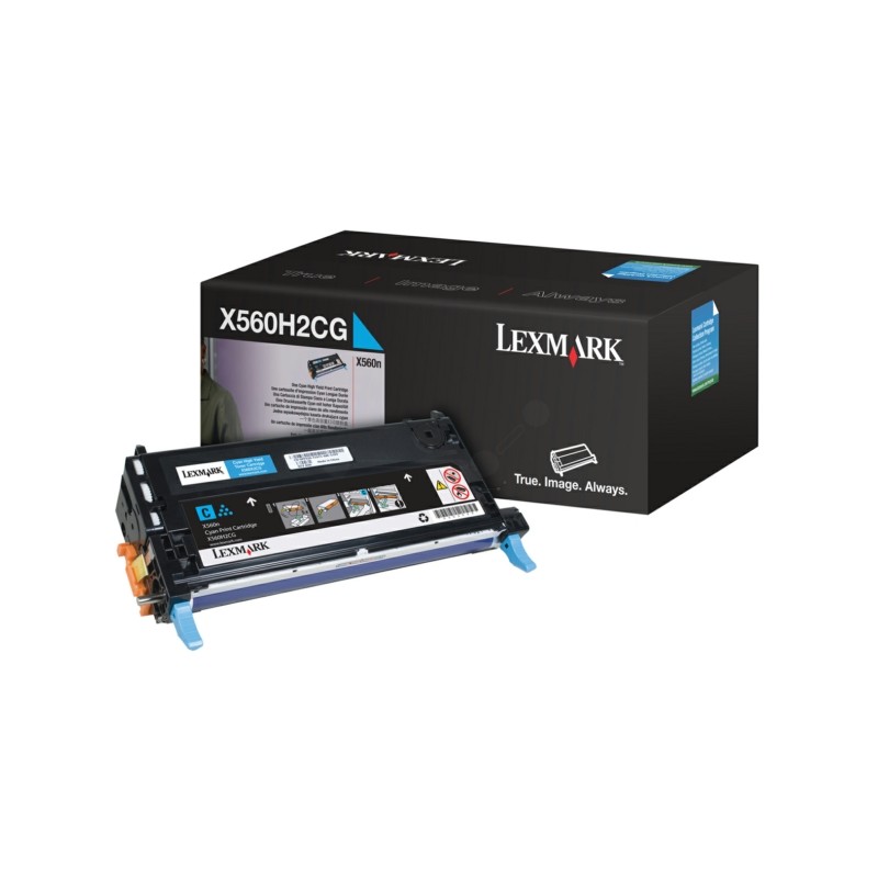 Lexmark Original Toner cartridge cyan (X560H2CG) Lexmark Original Toner cartridge cyan (X560H2CG)