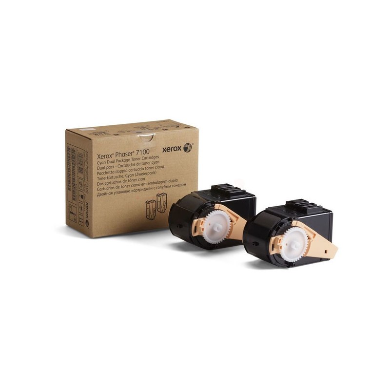 Xerox Original Toner-kit cyan twin pack (106R02602) Xerox Original Toner-kit cyan twin pack (106R02602)