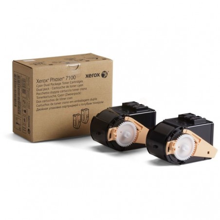 Xerox Original Toner-kit cyan twin pack (106R02602)
