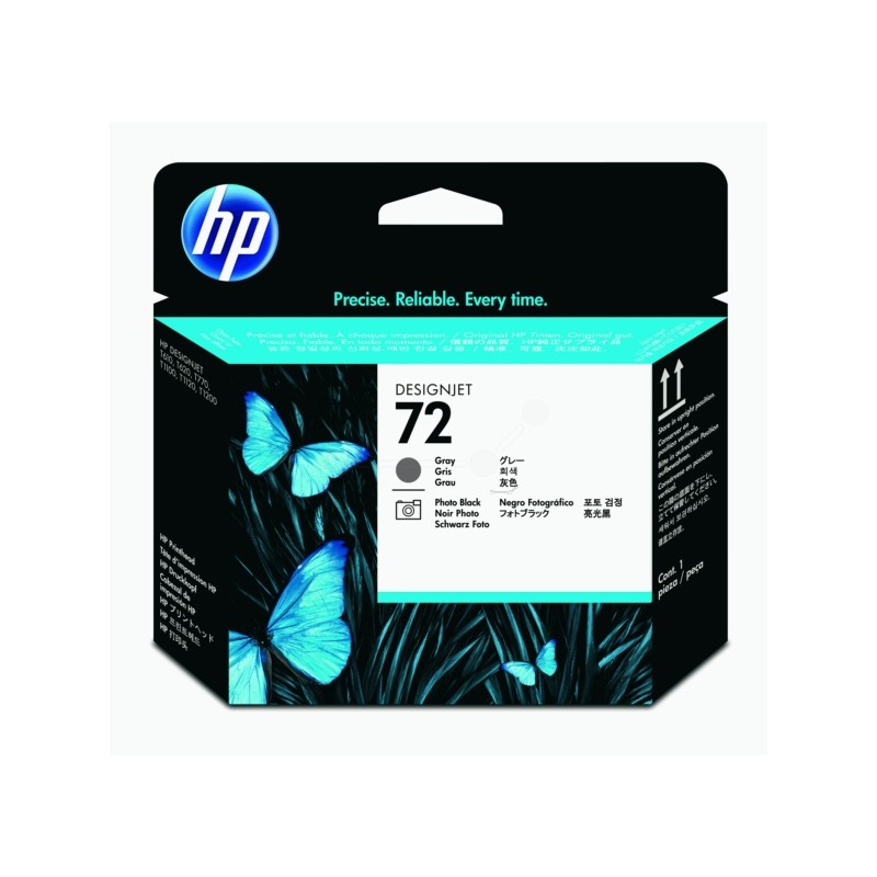 HP (72) Original Printhead gray + black (C9380A) HP (72) Original Printhead gray + black (C9380A)