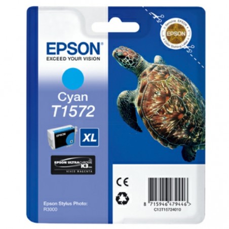 Epson  (T1572) Original Ink cartridge cyan (C13T15724010)