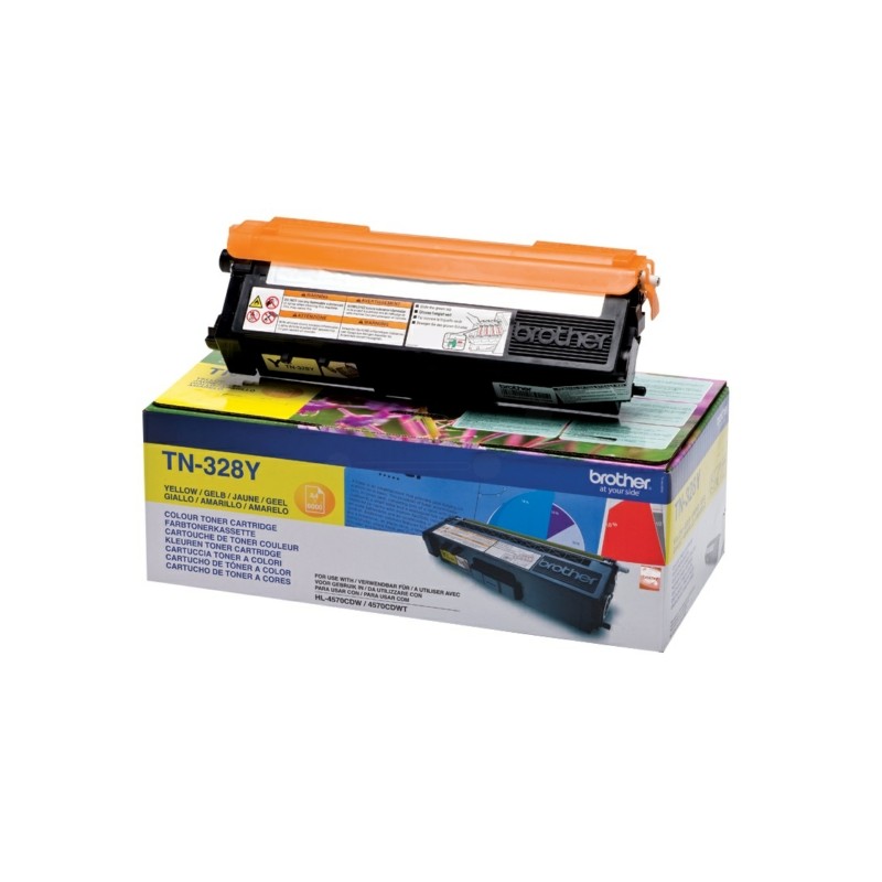 Brother Original Toner yellow (TN-328Y) Brother Original Toner yellow (TN-328Y)