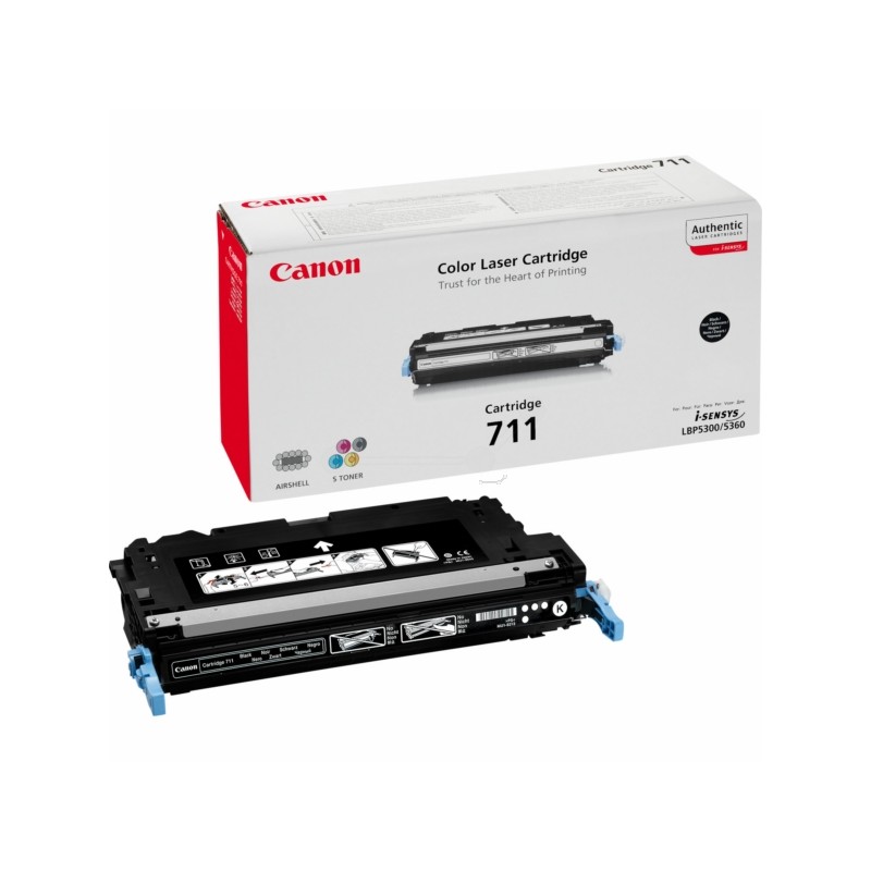 Canon (711BK) Original Toner cartridge black (1660B002) Canon (711BK) Original Toner cartridge black (1660B002)