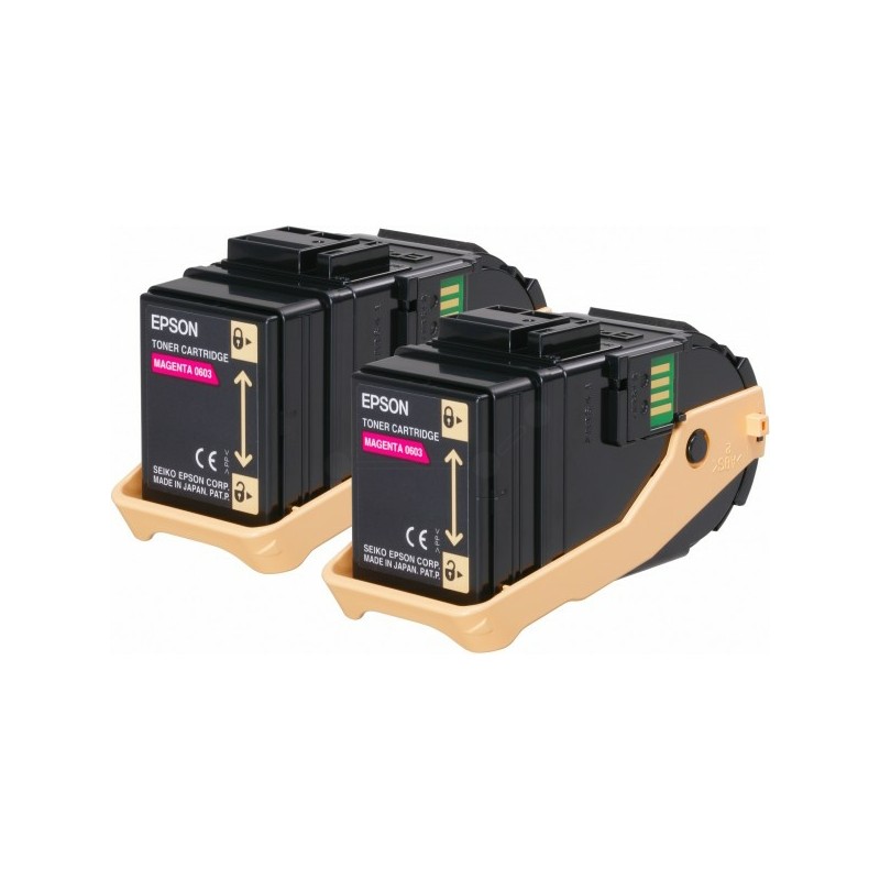 Epson (0603) Original Toner cartridge magenta (C13S050607) Epson (0603) Original Toner cartridge magenta (C13S050607)