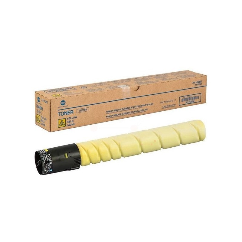 Konica Minolta (TN-319 Y) Original Toner yellow (A11G250) Konica Minolta (TN-319 Y) Original Toner yellow (A11G250)