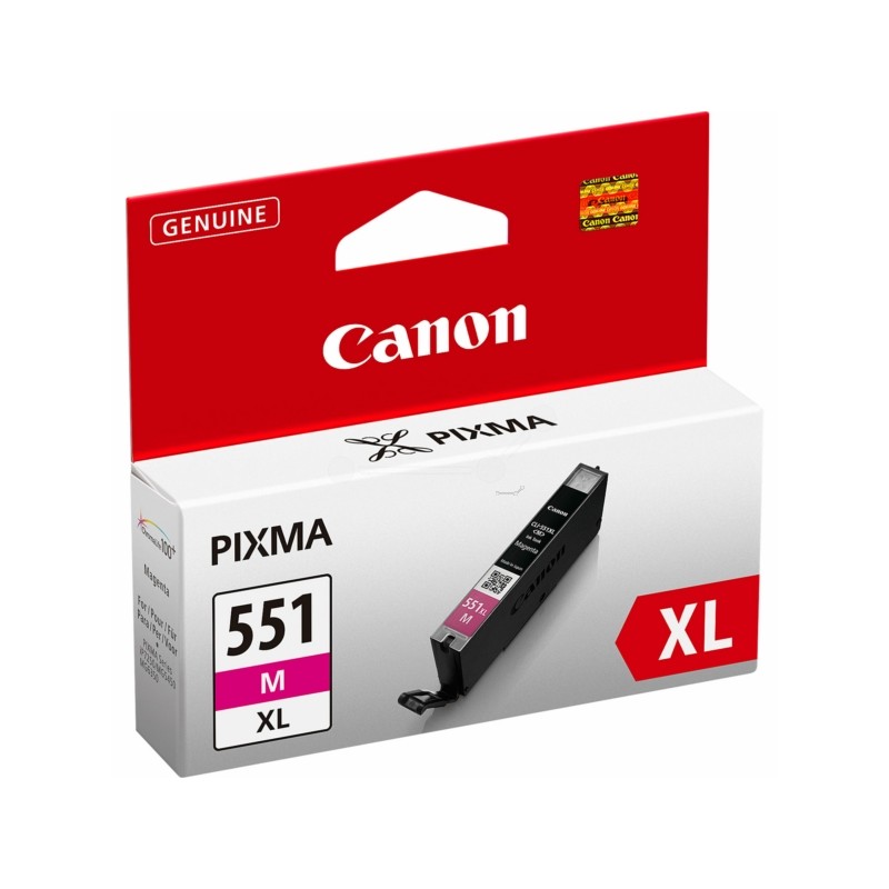 Canon (CLI-551 MXL) Original Ink cartridge magenta (6445B001) Canon (CLI-551 MXL) Original Ink cartridge magenta (6445B001)