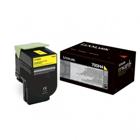Lexmark  (700H4) Original Toner-kit yellow (70C0H40)