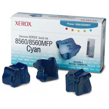 Xerox Original Dry ink in color-stix cyan (108R00723)